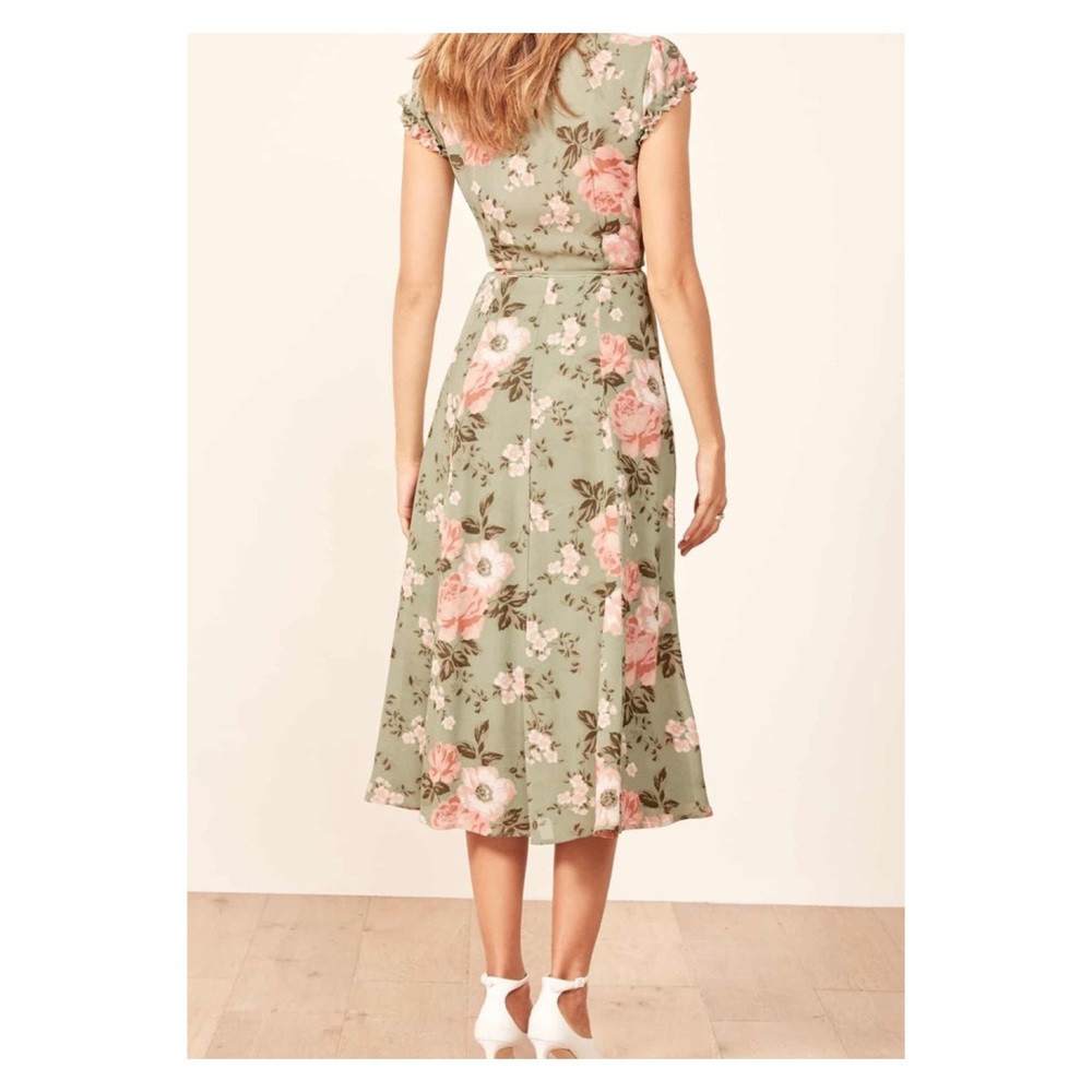 🎉2X HOST PICK 🎉REFORMATION Gwenyth Wrap dress - Picture 5 of 16